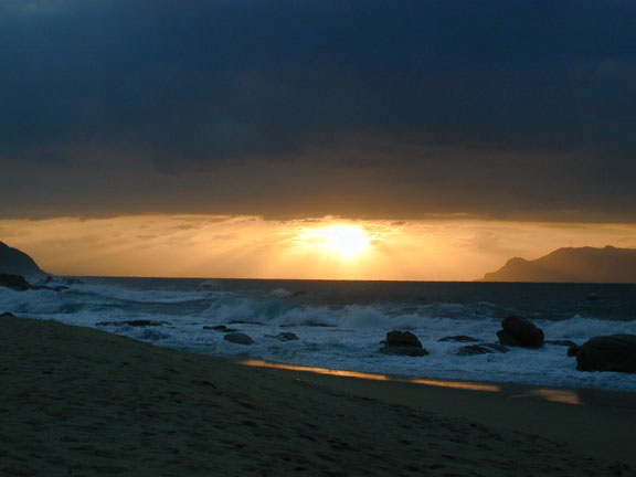 Sunset on Yakushima