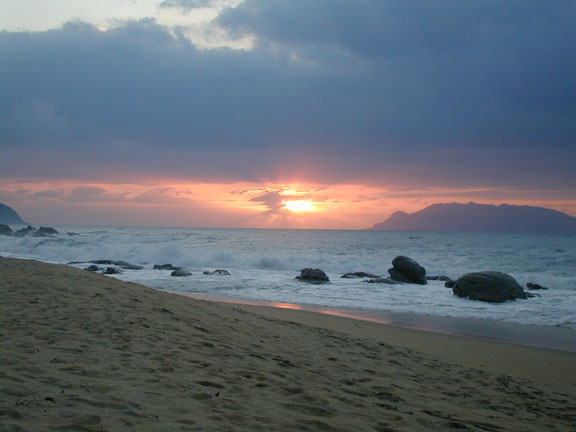 Sunset on Yakushima